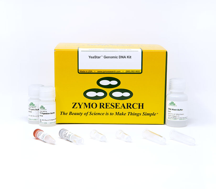 YeaStar Genomic DNA Kit | ZYMO RESEARCH