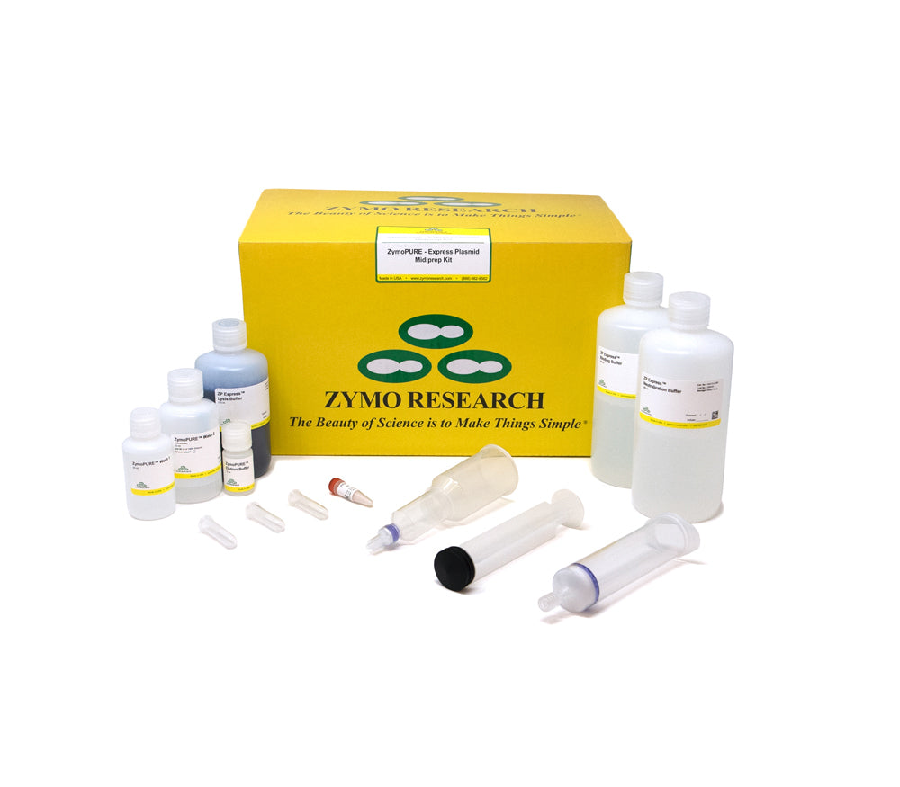 ZymoPURE - Express Plasmid Midiprep Kit, 25 preps